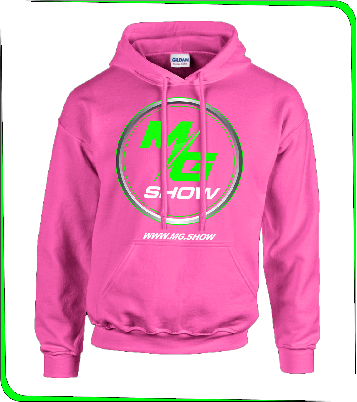 Gildan Adult Heavy Blend MG Round Logo Hoodie