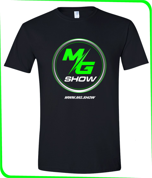 MG Show Round Logo Black T-Shirt